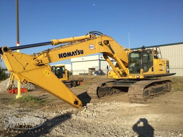 2015 Komatsu Pc650lc-8e0 Crawler Excavator For Sale