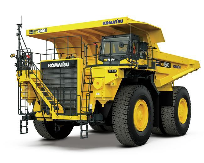 New Komatsu HD1500-8E0 Mechanical Dump Truck for Sale | Kirby-Smith