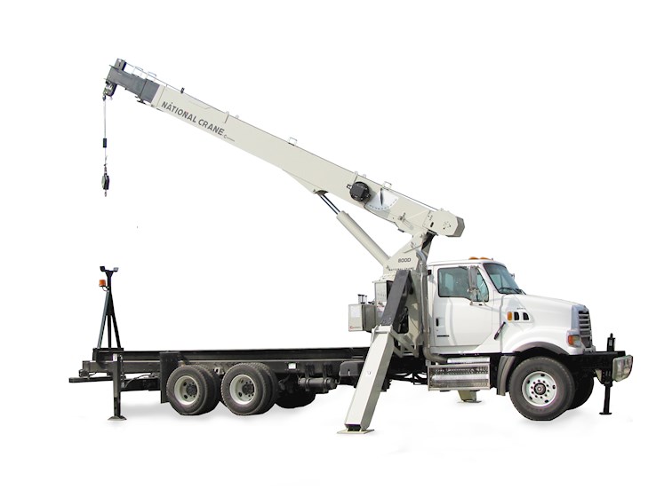 Used Crane Trucks with International Engines, Skyhook For Sale in United  States